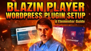 How to install Blain Player WordPress plugin